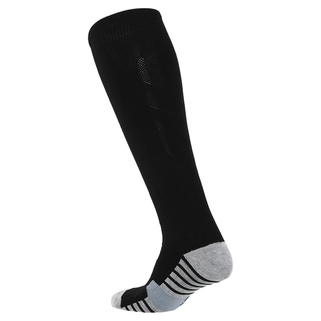 Гетри футбольні дитячі Zelart 624 розмір 28-33 Black-Grey - Фото 3 Гетри футбольні дитячі Zelart 624 розмір 28-33 Black-Grey - зображення 3
