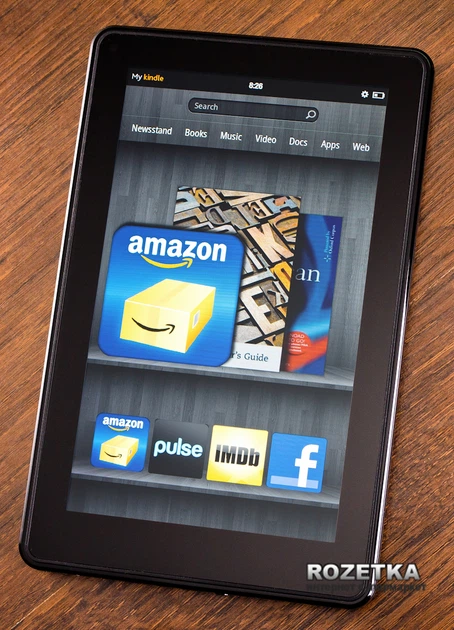 Планшет Amazon Kindle Fire – фото, відгуки, характеристики в