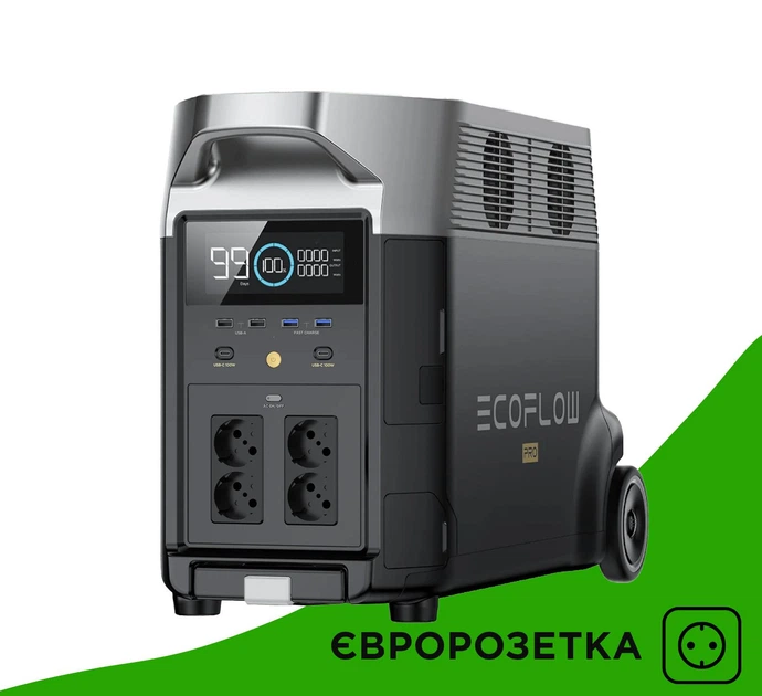 Портативна зарядна станція EcoFlow DELTA PRO 3600 Вт/год