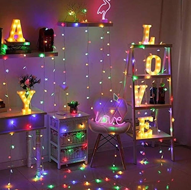 Світлодіодна гірлянда "Кульки" 18 мм, 40 LED, 7 м, Мультиколор - Фото 3 Світлодіодна гірлянда "Кульки" 18 мм, 40 LED, 7 м, Мультиколор - зображення 3