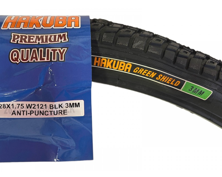 Покрышка антипрокольная на велосипед "Hakuba" 28 x 1.75 W2121 - изображение 5