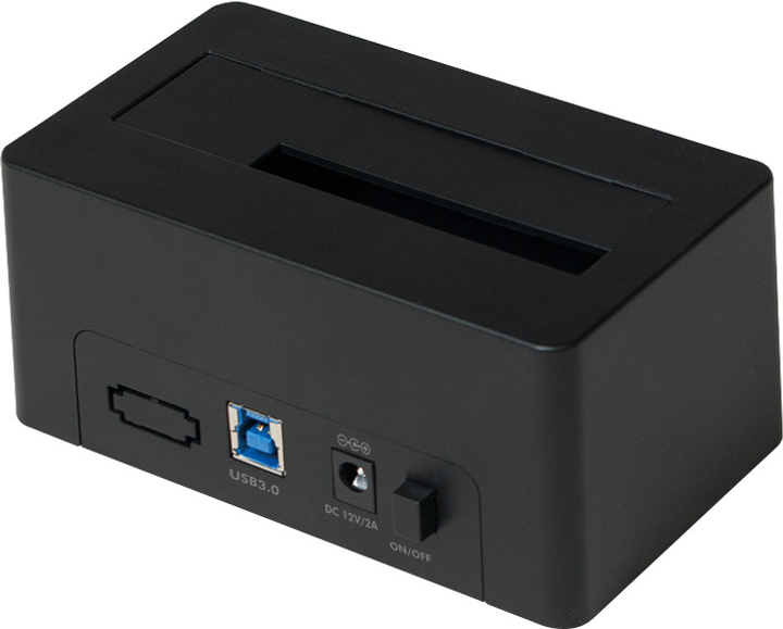 Док-станція LogiLink для HDD 2.5"/3.5" SATA-USB 3.2 Gen 1 (4052792041200) - зображення 2