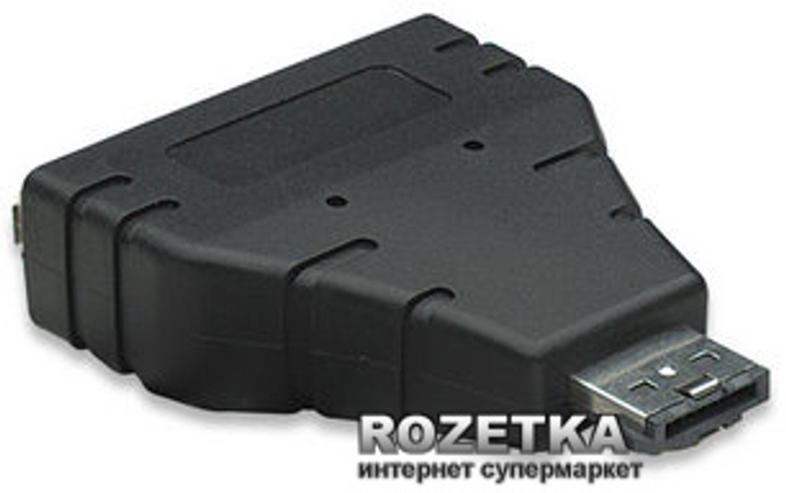 Переходник Manhattan eSATA+USB - USB (325288) – фото, отзывы ...