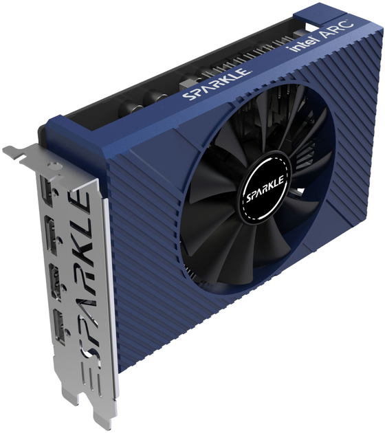 Відеокарта Sparkle Technology PCI-Ex Intel Arc A380 ELF 6GB GDDR6 (96bit) (2000/15500) (1 x HDMI, 3 x DisplayPort) (SA380E-6G) - зображення 3