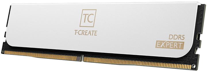 Оперативна пам'ять Team Group DDR5-6000 32768MB PC5-48000 (Kit of 2x16384) T-Create Expert White (CTCWD532G6000HC30DC01) - зображення 2