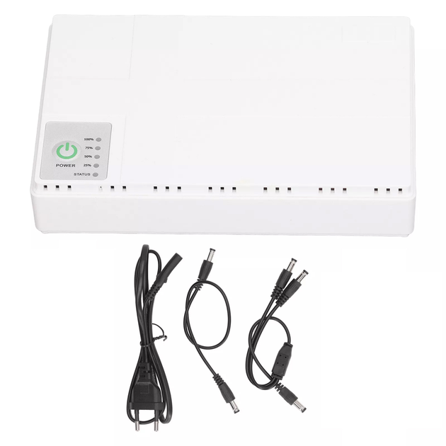 ИБП для маршрутизатора ArmorStandart DC mini UPS White 10400 mAh (ARM79308) - изображение 5