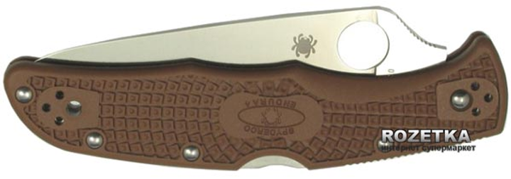Карманный нож Spyderco Endura 4, FRN C10FPBN (870130) Brown - изображение 2