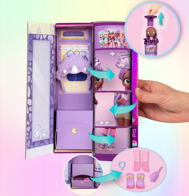 Lalka modowa Cry Babies BFF Phoebe Nastolatka 20 cm 904354 (421134904354) - obraz 6