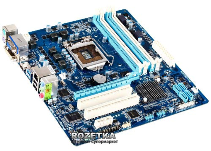 Материнская плата Gigabyte GA-H61M-D2H-USB3 (s1155, Intel H61 Express ...