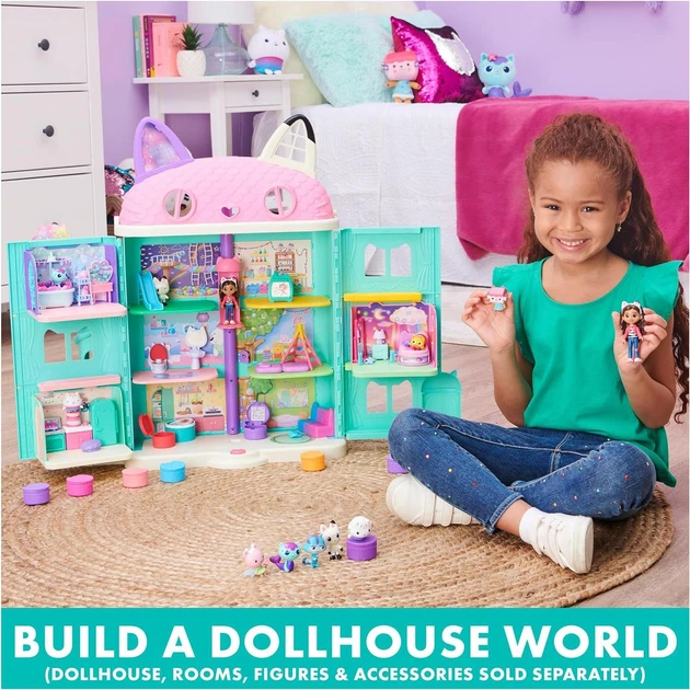 Набор фигурок Spin Master Gabby's Dollhouse Deluxe 7 шт - изображение 6