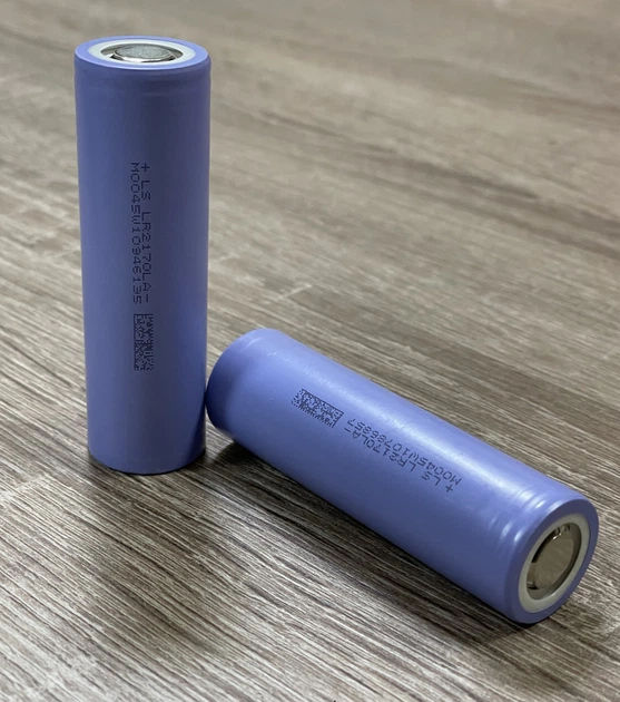 Аккумулятор 21700 высокотоковый под пайку, Lishen LS LR2170LA 4000mAh, 40A, Li-Ion - Фото 3 Аккумулятор 21700 высокотоковый под пайку, Lishen LS LR2170LA 4000mAh, 40A, Li-Ion - изображение 3