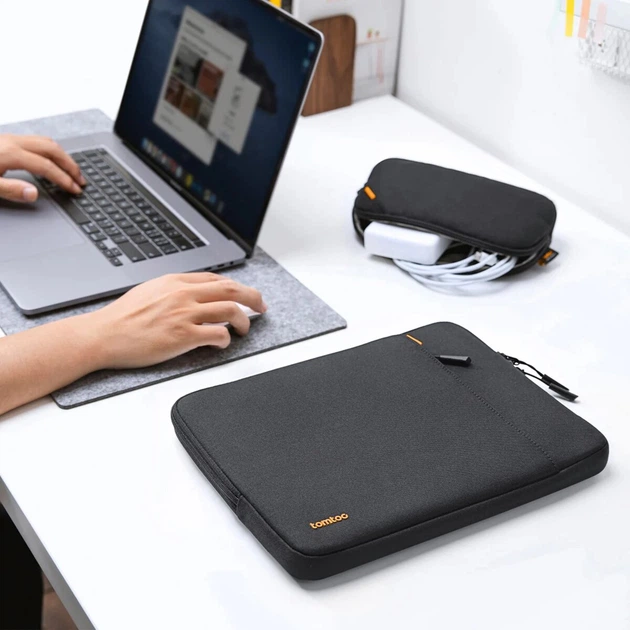 Чохол для ноутбука Tomtoc Defender-A13 Laptop Sleeve Black 15" 2857-87308 - Фото 7 Чохол для ноутбука Tomtoc Defender-A13 Laptop Sleeve Black 15" 2857-87308 - изображение 7