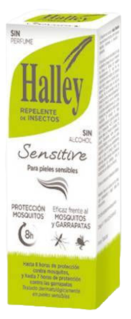 Spray na owady Halley Sensitive 100 ml (8425108000424) - obraz 1