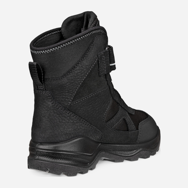 Підліткові зимові чоботи-дутики для хлопчика ECCO Snow Mountain 710312-51094 35 Чорні (194891635769) - зображення 5
