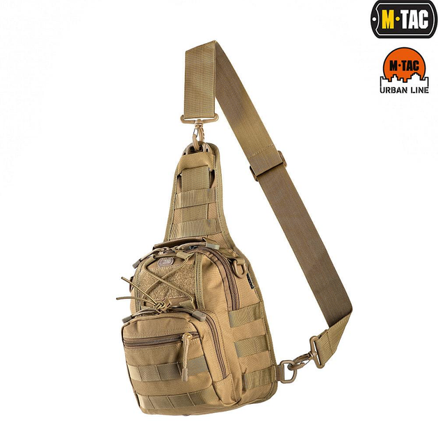 Тактична сумка M-Tac Urban Line City Patrol Carabiner Bag Coyote - зображення 1