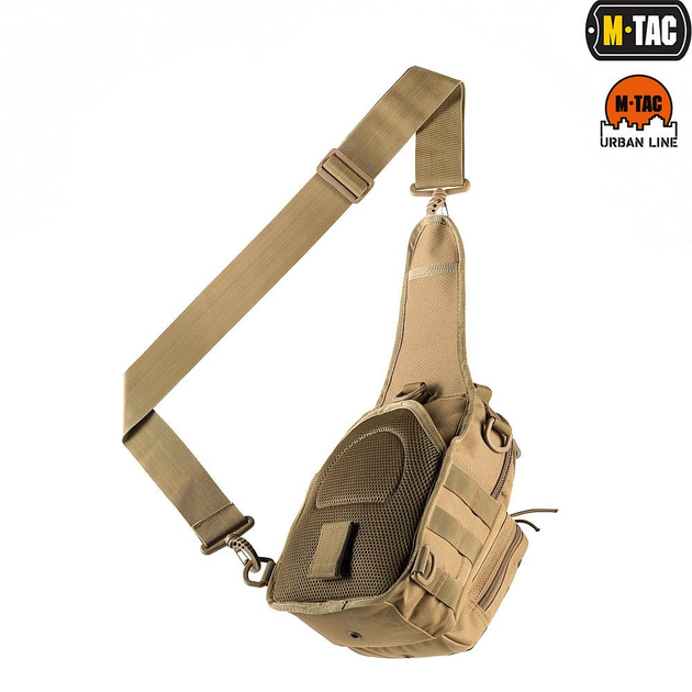 Тактична сумка M-Tac Urban Line City Patrol Carabiner Bag Coyote - зображення 2