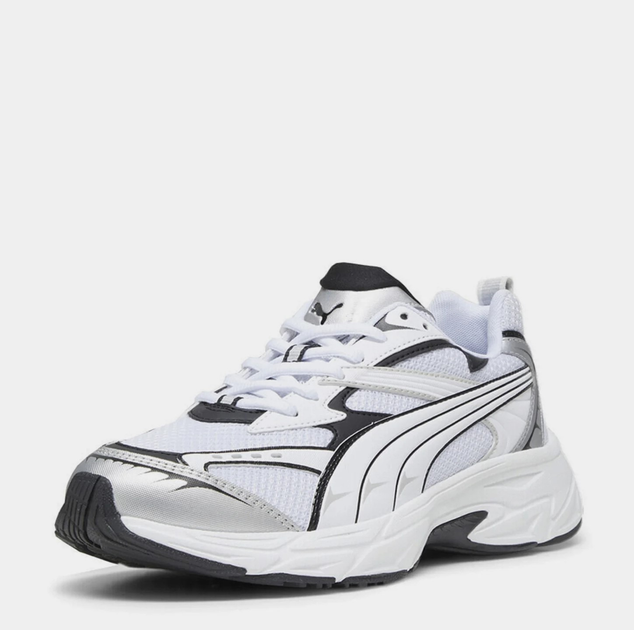 Чоловічі кросівки Puma Morphic Base 39298202 40.5 (7UK) Білий/Сірий (4099683062210) - зображення 3