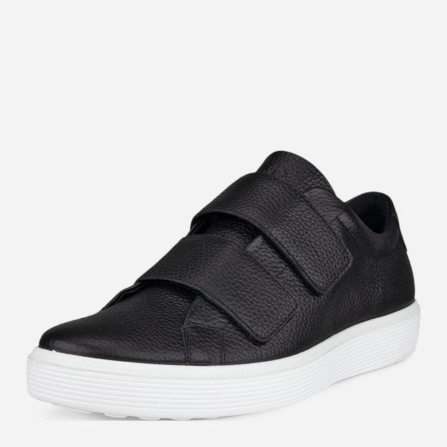 Sneakersy męskie na rzepy ECCO Soft 60 M 525434-01001 41 Czarne (194891512220) - obraz 4