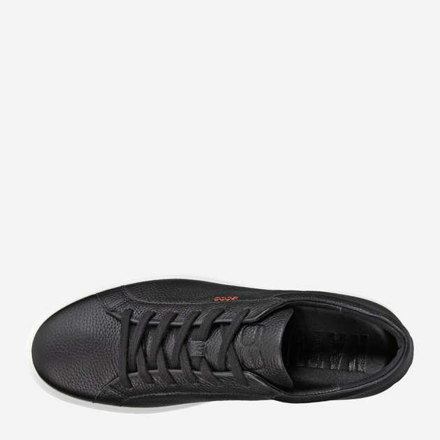 Sneakersy męskie skórzane ECCO Soft 60 M 582404-01001 42 Czarne (194891255875) - obraz 7