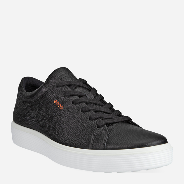 Sneakersy męskie skórzane ECCO Soft 60 M 582404-01001 46 Czarne (194891255912) - obraz 3