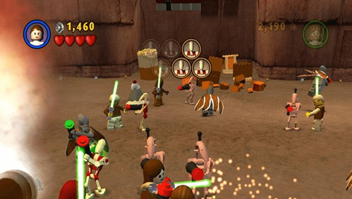 Игра Sony PlayStation 2 Lego Star Wars: The Video Game Europe Английская Версия Б/У - изображение 7