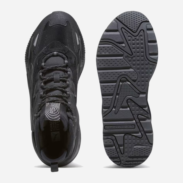 Чоловічі черевики Puma RS-X Hi 39271801 40.5 (7UK) Чорні (4065454928795) - зображення 4