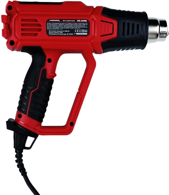 Фен будівельний Haisser HG-20DB (BP120283) - зображення 3
