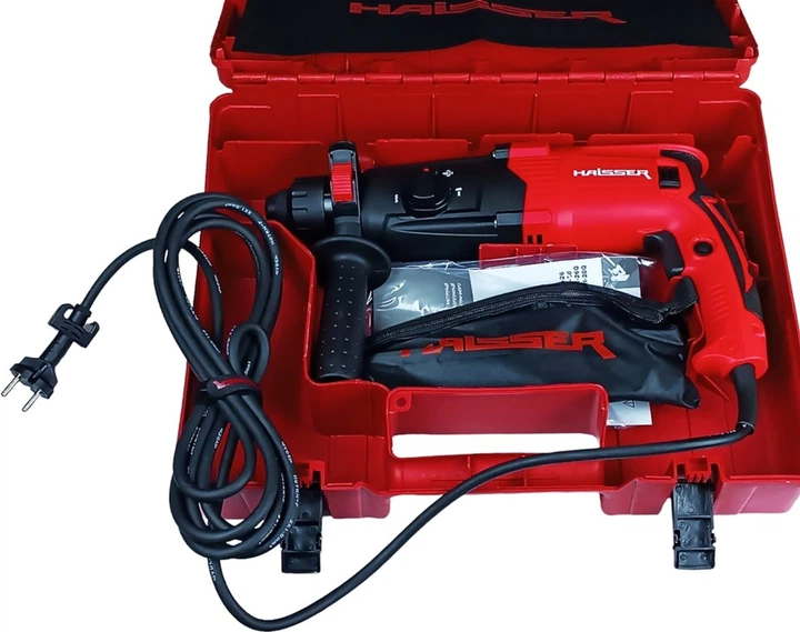 Перфоратор электрический Haisser RH-26 1000 Вт (BP122207) - Фото 4 Перфоратор электрический Haisser RH-26 1000 Вт (BP122207) - изображение 4