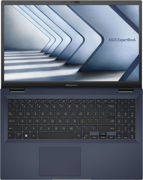 Ноутбук ASUS Expertbook B1 B1502CVA-BQ1009X 15.6" FHD, Intel i7-1355U, 16GB, F512GB, UMA, Win11P, Чорний - Фото 6 Ноутбук ASUS Expertbook B1 B1502CVA-BQ1009X 15.6" FHD, Intel i7-1355U, 16GB, F512GB, UMA, Win11P, Чорний - зображення 6