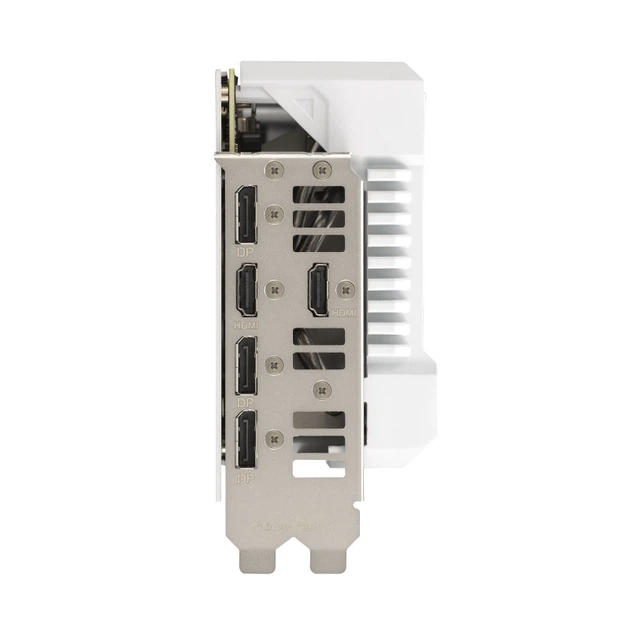 Видеокарта GF RTX 4070 Ti Super 16GB GDDR6X TUF Gaming OC White Asus (TUF-RTX4070TIS-O16G-WHITE-GAMING) - Фото 3 Видеокарта GF RTX 4070 Ti Super 16GB GDDR6X TUF Gaming OC White Asus (TUF-RTX4070TIS-O16G-WHITE-GAMING) - изображение 3