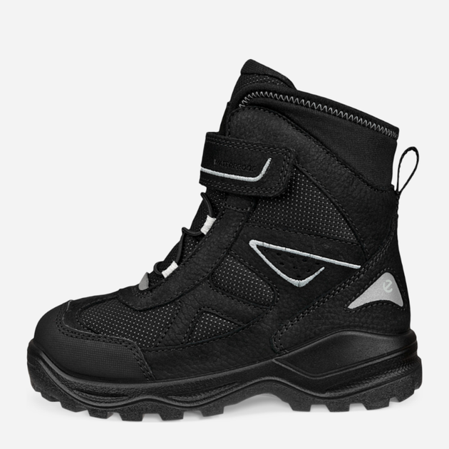 Підліткові зимові чоботи-дутики для хлопчика ECCO Snow Mountain 710313-51094 39 Чорні (194891636643) - зображення 3