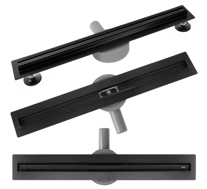 Трап для душу Rea Neox 70 Slim Pro black REA-G2709 - Фото 1 Трап для душу Rea Neox 70 Slim Pro black REA-G2709 - зображення 1