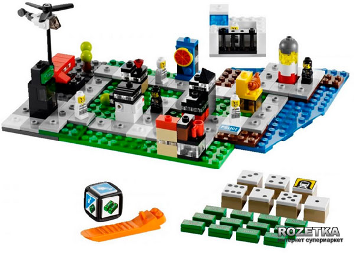 Конструктор LEGO Games (Настольные игры) Охрана города (3865) – низкие ...