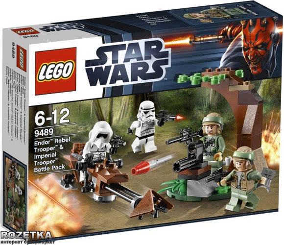 Конструктор LEGO Star Wars Боевой комплект Endor Rebel Trooper и