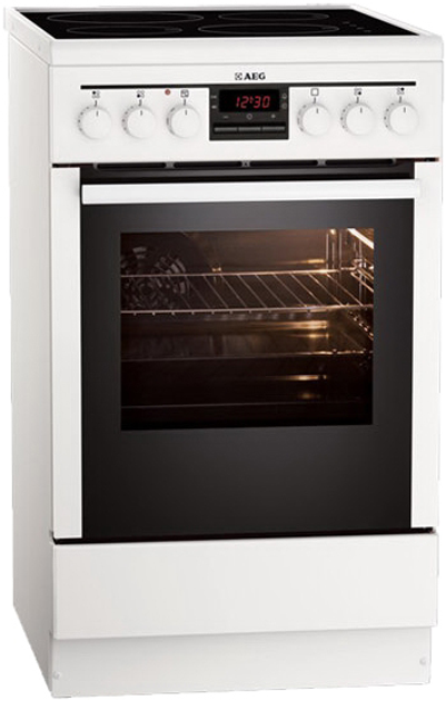 Плита электрическая AEG 47005 VC-WN – фото, отзывы, характеристики в ...