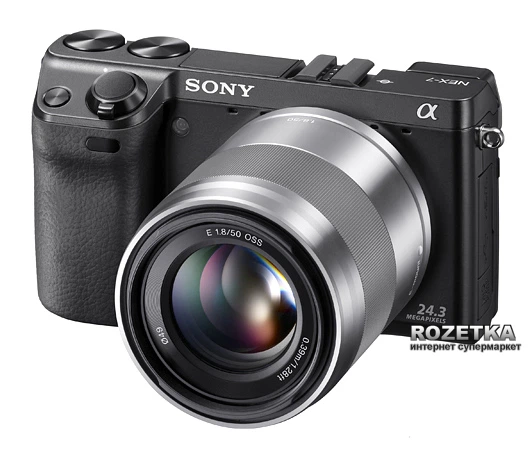 SONY NEX−7 NEX-7K Фотоаппарат Sony Alpha NEX-7K 18-55mm Kit (NEX7KB.CEE2) купить на