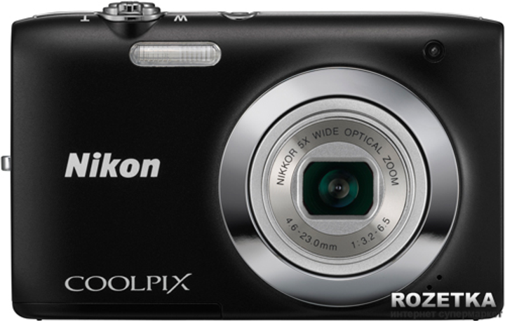 Фотоаппарат Nikon Coolpix S2600 Black (VMA961E1) купить на ROZETKA ...