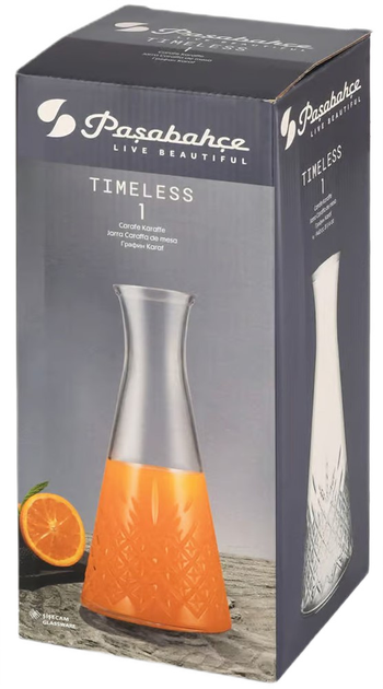 Karafka Pasabahce Timeless na wino i napoje 940 ml (8693357591110) - obraz 2