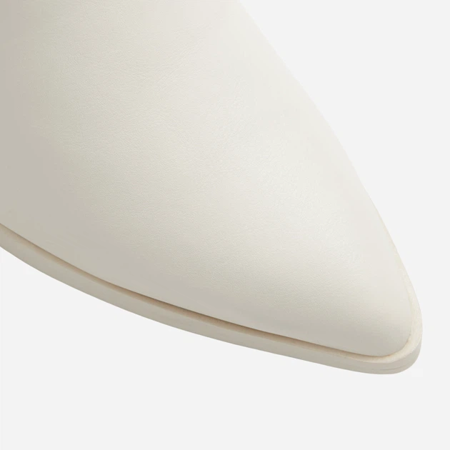 Kozaki kowbojki damskie wysokie Call It Spring 13677820-110 37 (6.5US) 23.4 cm Białe (057005770612) - obraz 5