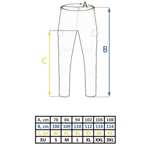 Брюки польові Teesar BDU Rip-Stop Slim Fit Чорний L - зображення 2