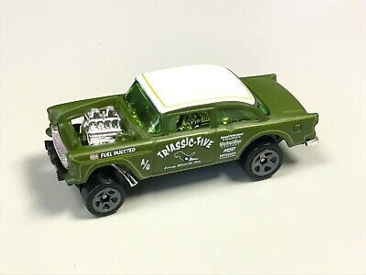 ホットウィール 55 chevy belair gasser 3000台限定 ホットウィール 55 chevy belair gasser 3000台限定 - メルカリ