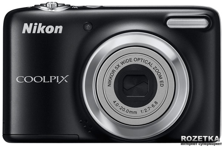 Фотоаппарат Nikon Coolpix L25 Black (VMA991E1) купить на ROZETKA ...