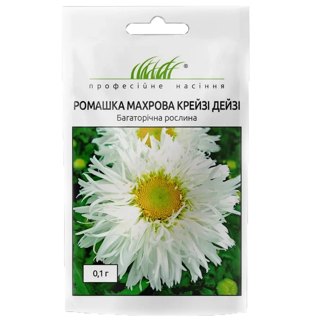 Ромашка махровая Крейзи Дейзи / 0,1 г - Фото 1 Ромашка махровая Крейзи Дейзи / 0,1 г - изображение 1