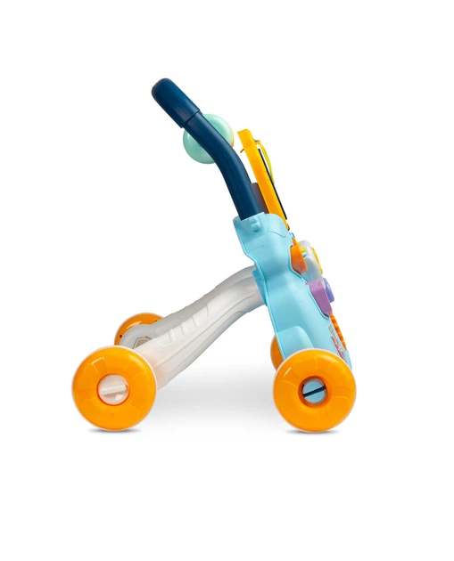Chodzik-jeździk Caretero Toyz ZOO Blue (TOYZ-9018) (5908310397993) - obraz 4