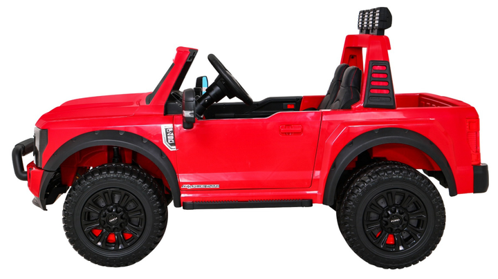 Електромобіль для дітей Ramiz Jeep Ford Super Duty Червоний (5903864951257) - зображення 3