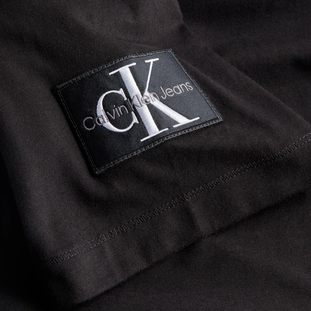 Футболка бавовняна чоловіча Calvin Klein Jeans J30J323484BEH XL Чорна (8720108076821) - зображення 8