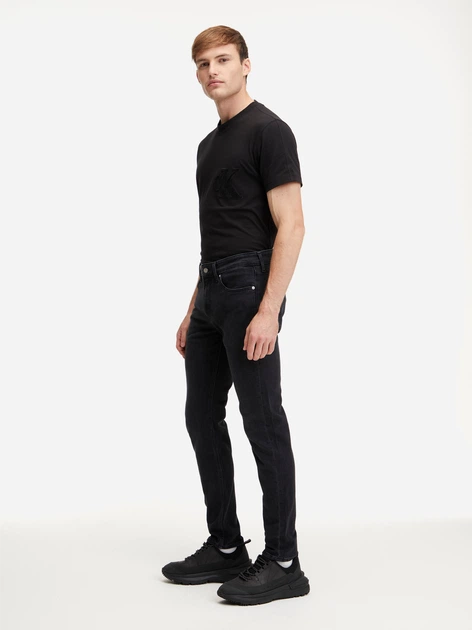 Jeansy męskie slim fit Calvin Klein Jeans J30J3236891BY W30L33 Czarne (8720107892101) - obraz 5
