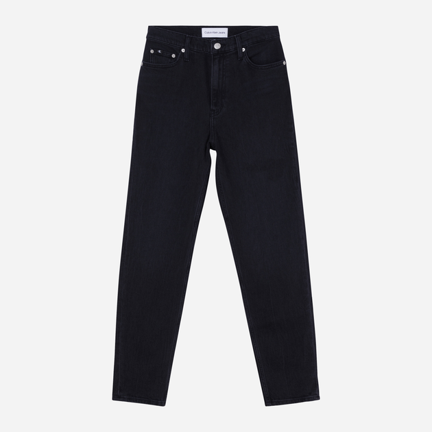 Jeansy damskie mom`s z wysokim stanem Calvin Klein Jeans J20J2216591BY NI25 Czarne (8720107891357) - obraz 7