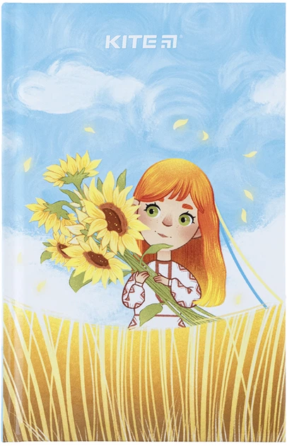 Книга записна Kite BE Ukraine тверда обкладинка А6 клітинка 80 аркушів (K24-199-2) - зображення 2