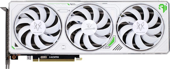 Karta graficzna Manli PCI-Ex GeForce RTX 4070 Ti Super Polar Fox 16GB GDDR6X (256bit) (2610/21000) (HDMI, 3 x DisplayPort) (N69370TISM35961) - obraz 1